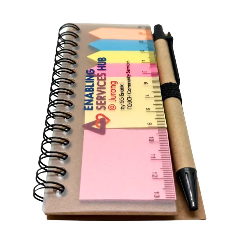 Customised Sticky Note Set In Ruler Design (Preorder)