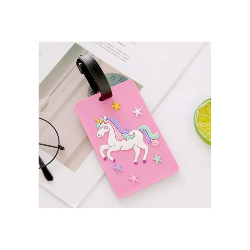Cute Mythical Unicorn Theme Luggage TagAssorted
