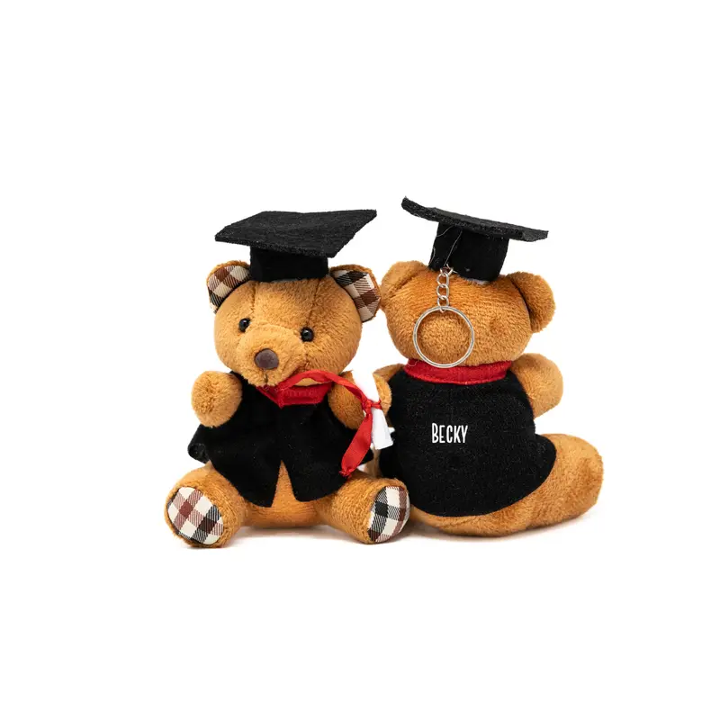 Graduation Bear Soft Toy (Name Printing)Assorted