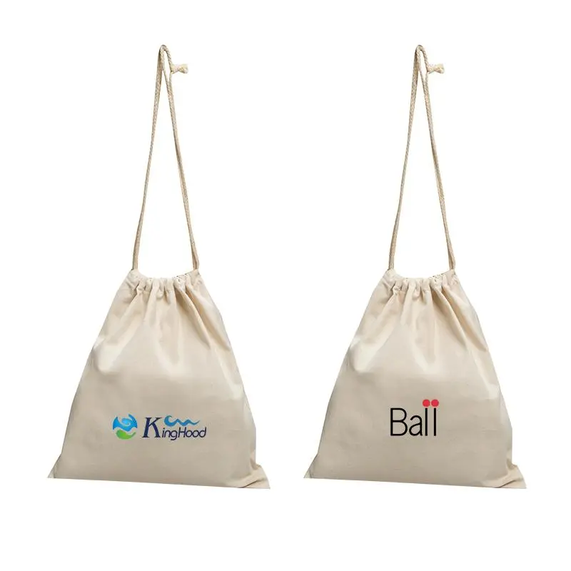 Medium Cotton Drawstring Pouch 35*39cm500 