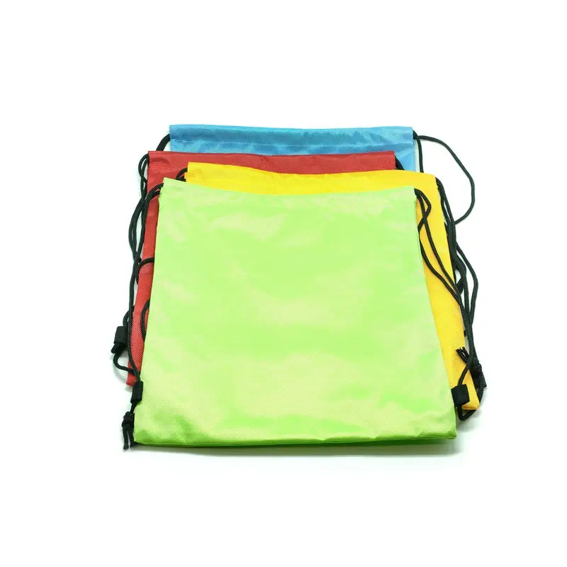 Premium Quality Nylon Drawstring Activity BagAssorted