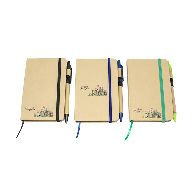 National Day Design A6 Recycled NotebookAssorted