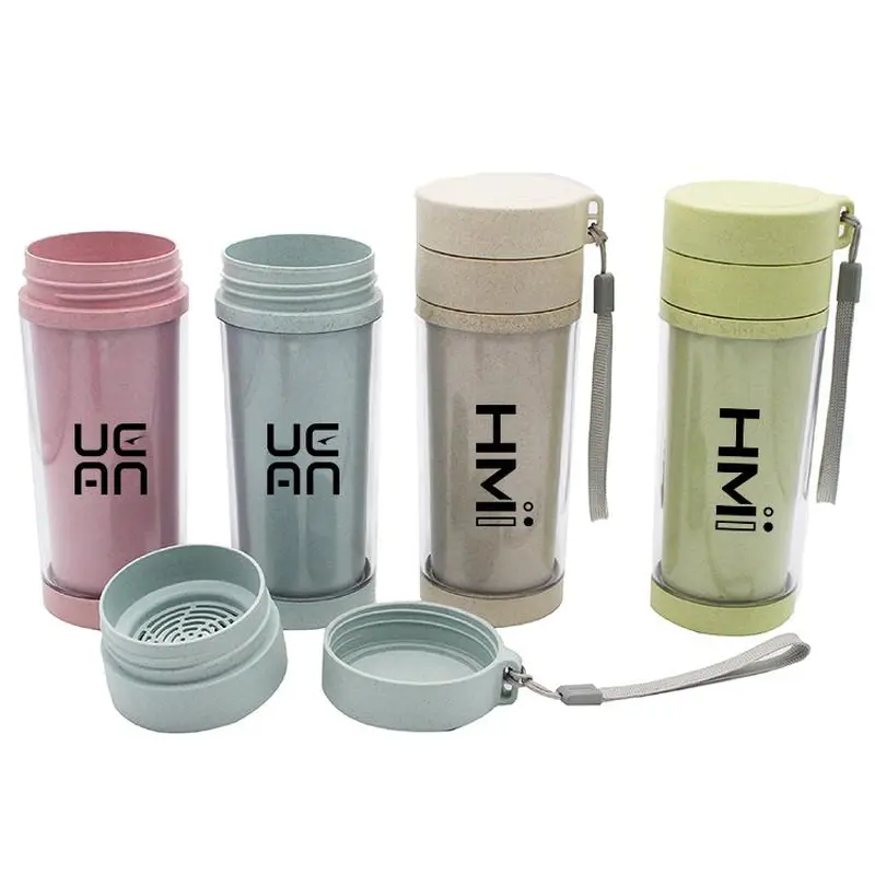 Portable Clear Insulated Tea Cup1000 