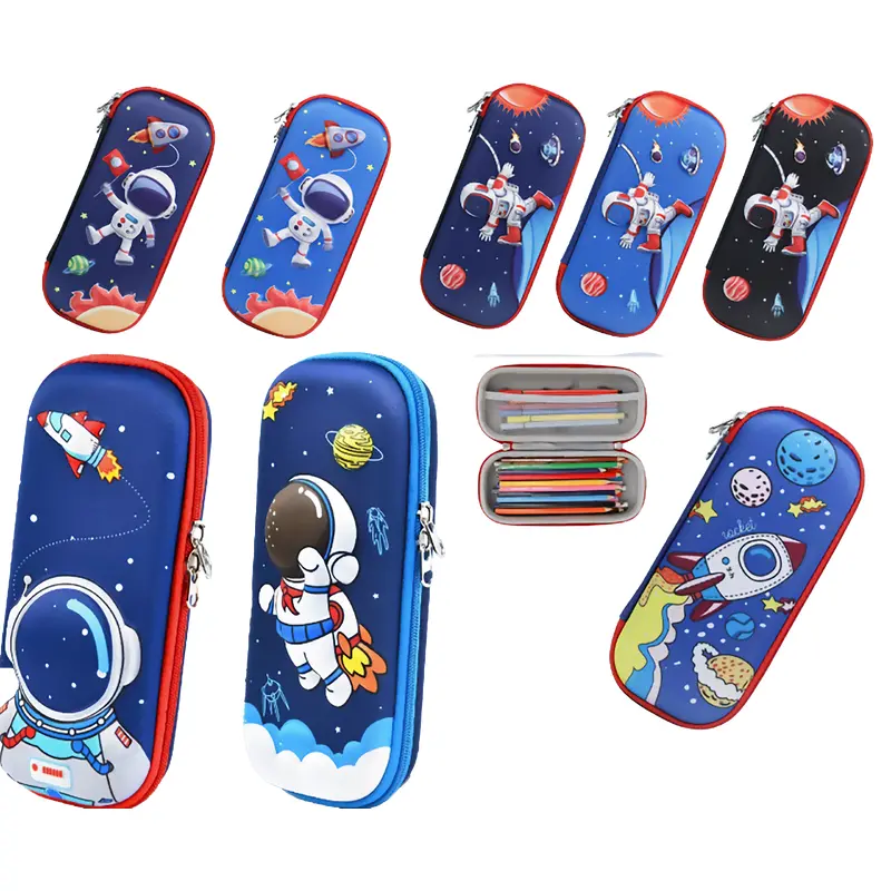 Premium 3D Space Theme Pencil Case