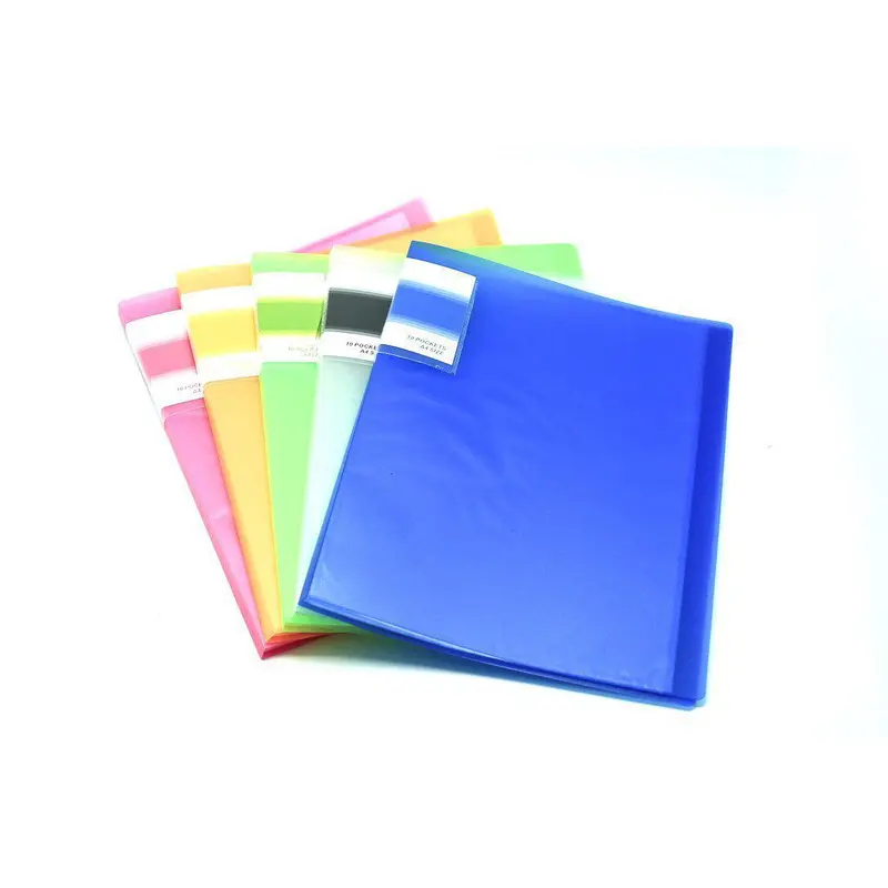 Translucent cover 10 sheet clearholderAssorted