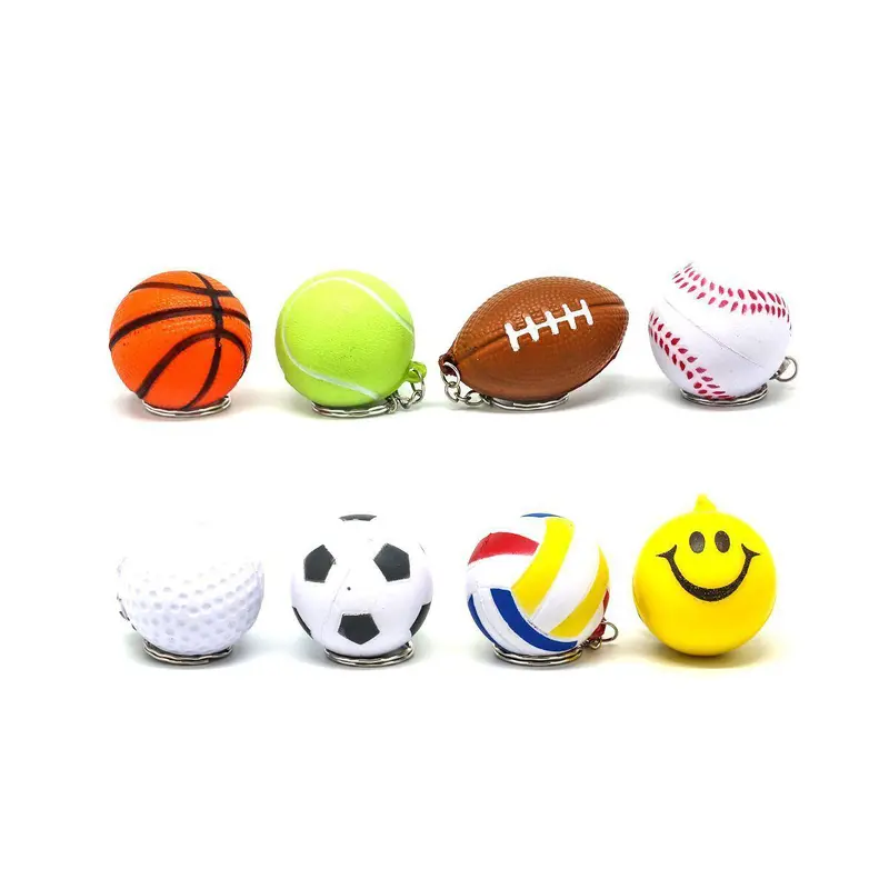 Stress Ball KeychainBasketball