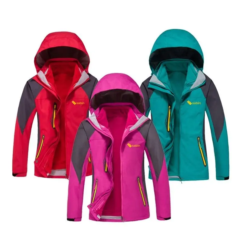 Wind-Resistant And Breathable Fleece Jacket With Grey Panels On Sleeve300 