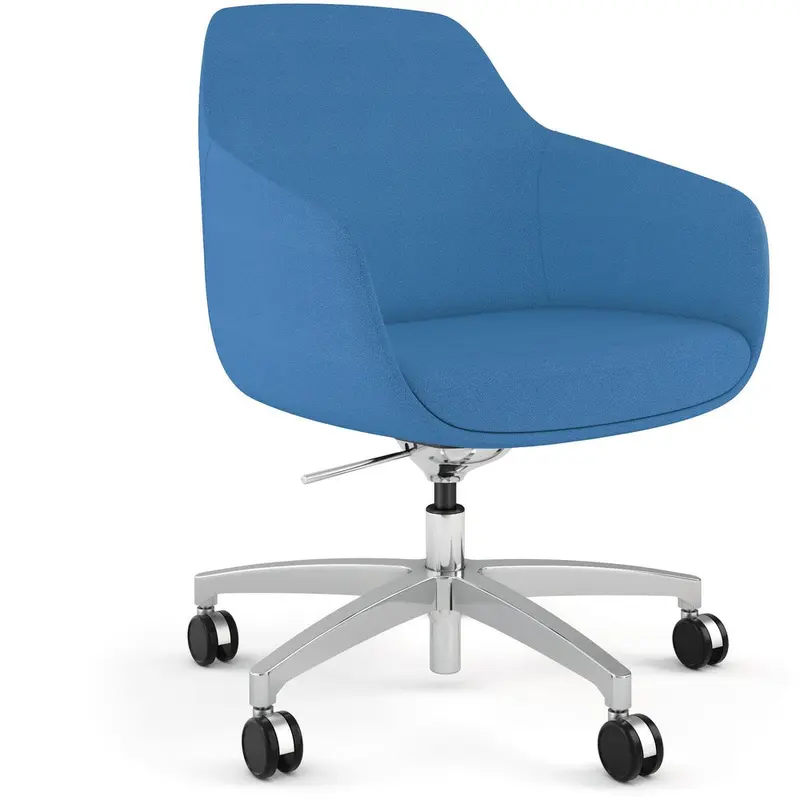 9 to 5 Seating Jax Lounge 5-Star Base Side Chair [SKU - NTF9254R2SFBU]EA