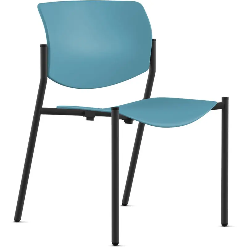 9 to 5 Seating Shuttle Armless Stack Chair with Glides [SKU - NTF1210A00BFP16]EA