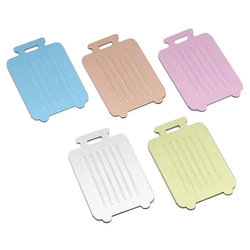 Trolley Suitcase-Shaped Luggage TagAssorted