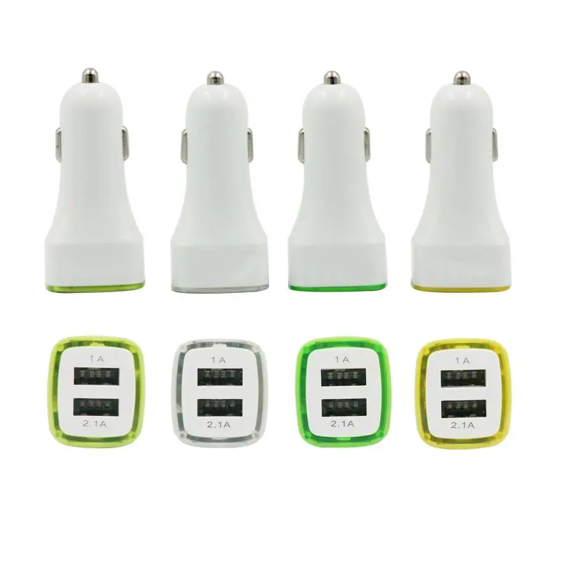USB Charger For Cars With Square Head And Light1000 