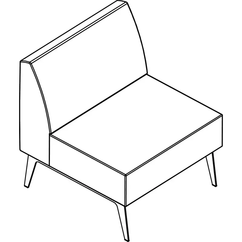 Arold Hip Hop Collection Straight Chair [SKU - AROHC30K8W1]EA