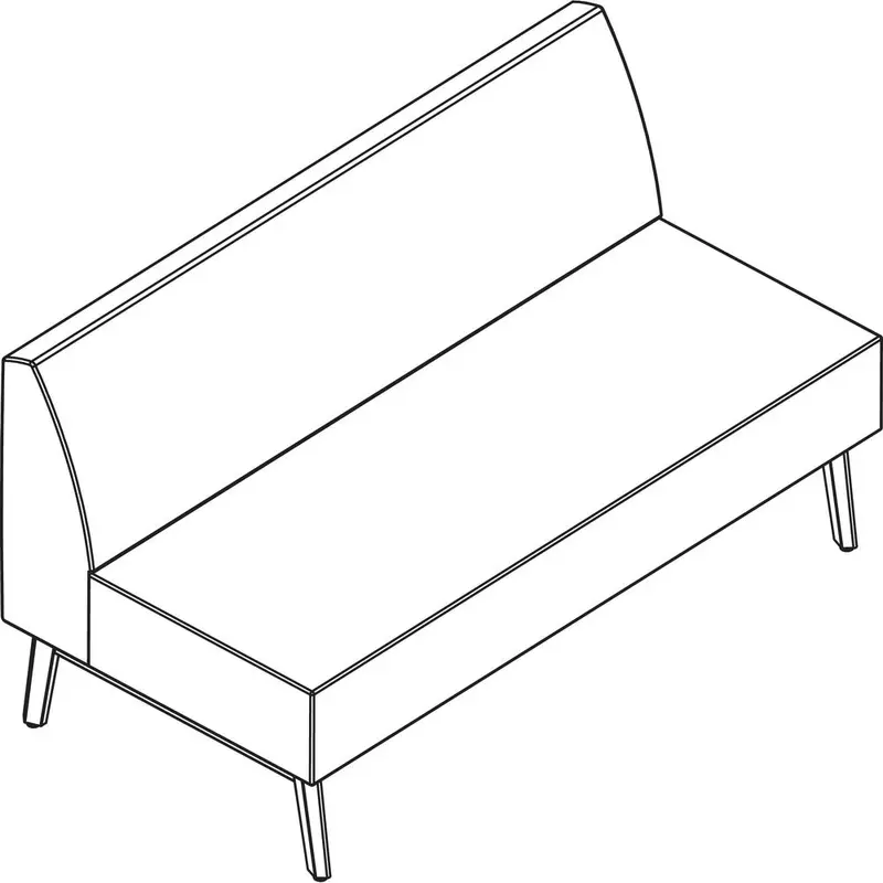 Arold Hip Hop Collection Straight Chair [SKU - AROHC60W20TP08]EA