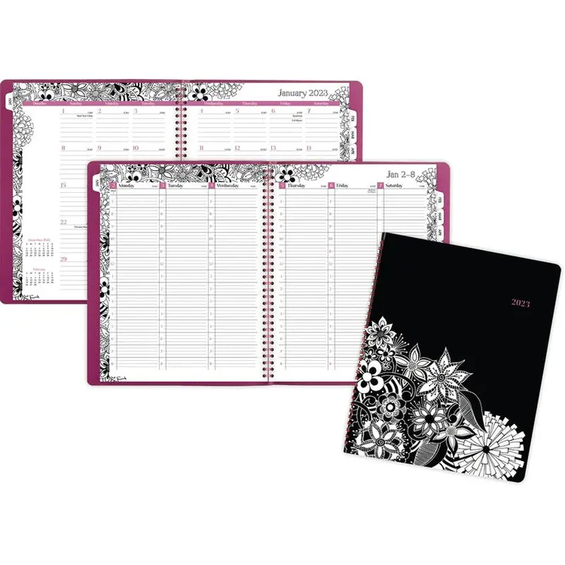At-A-Glance FloraDoodle Weekly/Monthly Appointment Book [SKU - AAG589905]EA