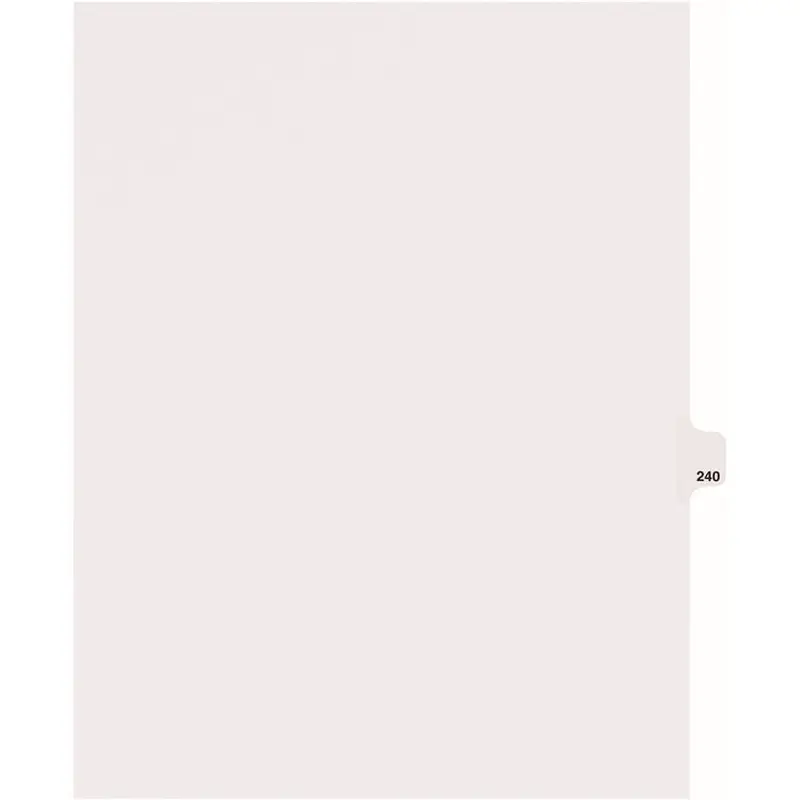 Avery Side Tab Individual Legal Dividers [SKU - AVE82456]PK