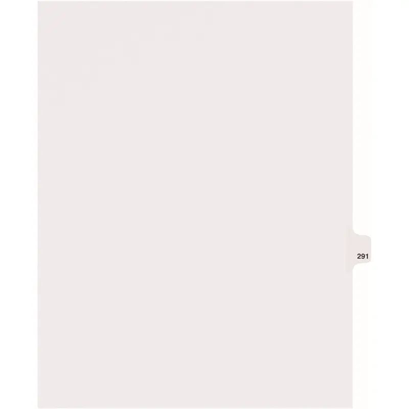 Avery Side Tab Individual Legal Dividers [SKU - AVE82507]PK