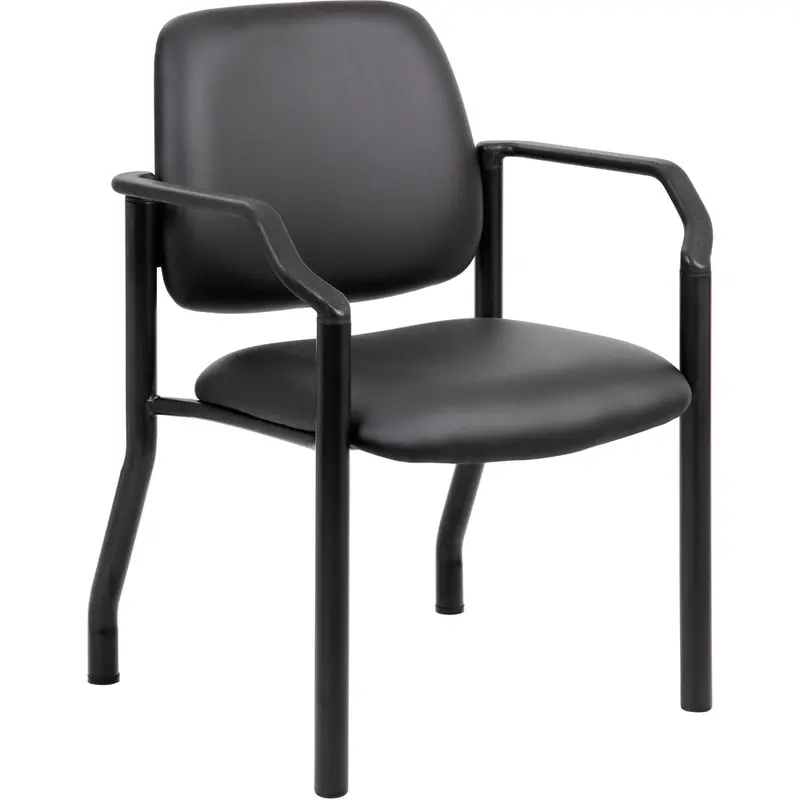 Boss Antimicrobial Guest Chair, 300 lb. Weight Capacity [SKU - BOPB9591AMBK]EA