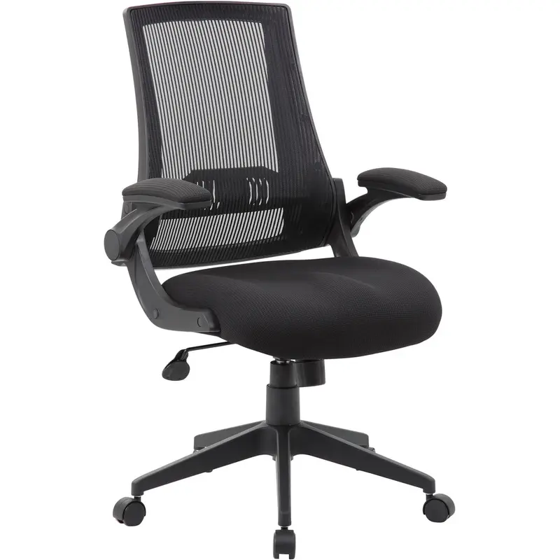 Boss Mesh Back, Flip Arm Task Chair [SKU - BOPB6776BK]EA