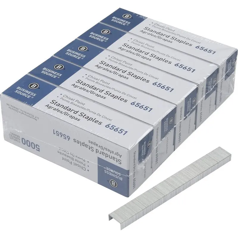 Business Source Chisel Point Standard Staples [SKU - BSN65651]PK