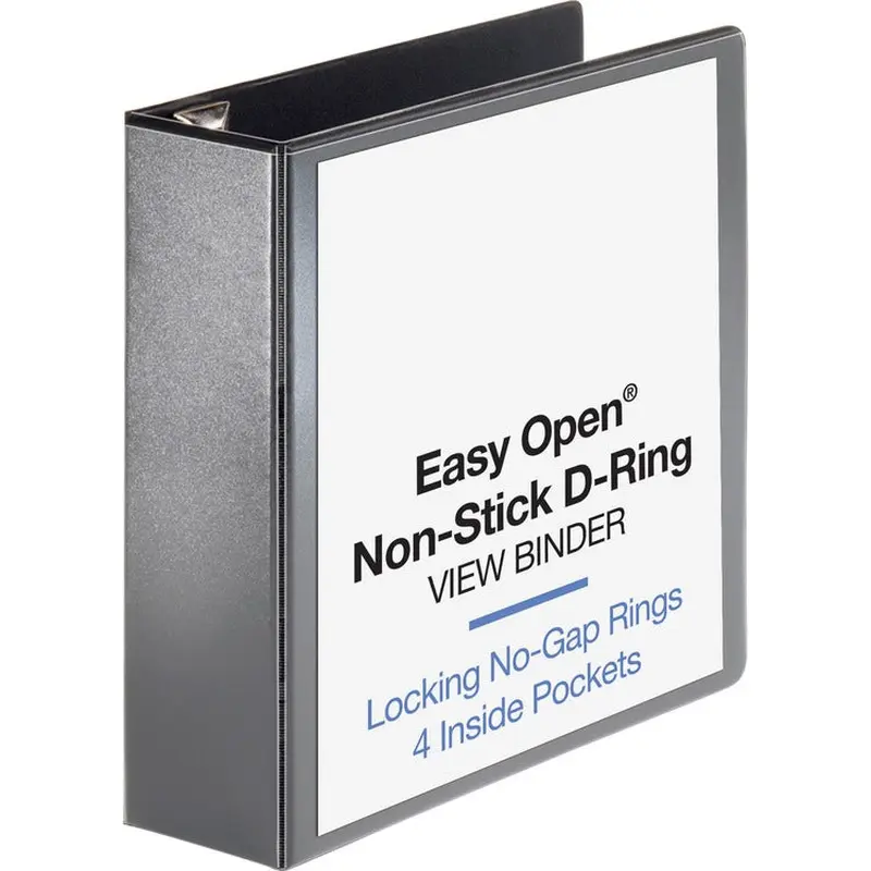 Business Source Locking D-Ring View Binder [SKU - BSN26962]EA
