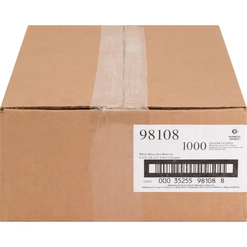 Business Source Multipurpose Shipping Labels [SKU - BSN98108]CT