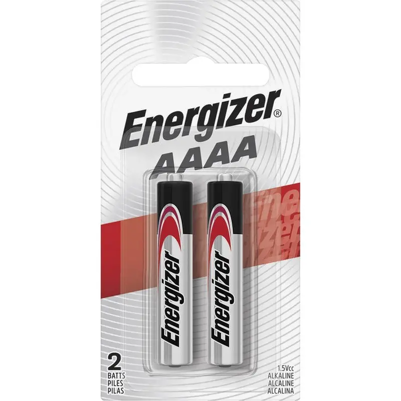 Energizer AAAA Batteries, 2 Pack [SKU - EVEE96BP2]PK