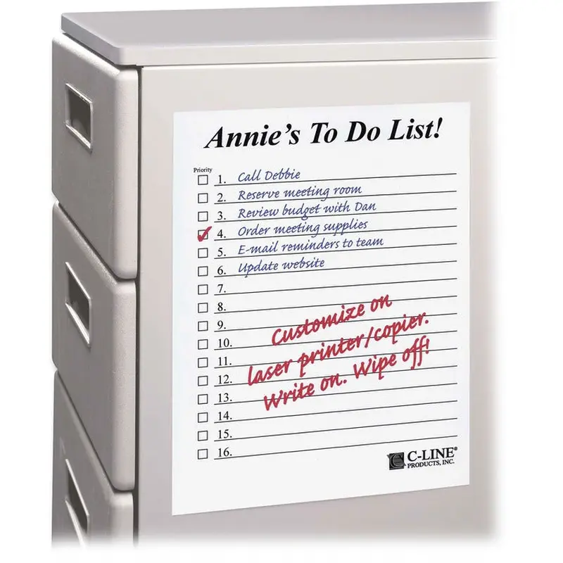 C-Line Dry Erase Sheets [SKU - CLI57911]BX