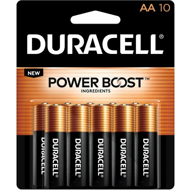 Duracell Coppertop Alkaline AA Batteries [SKU - DURMN1500B10Z]PK