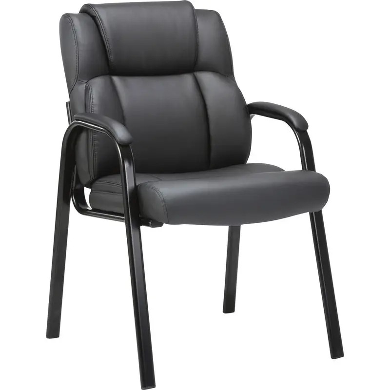 Lorell Bonded Leather High-back Guest Chair [SKU - LLR67002]EA
