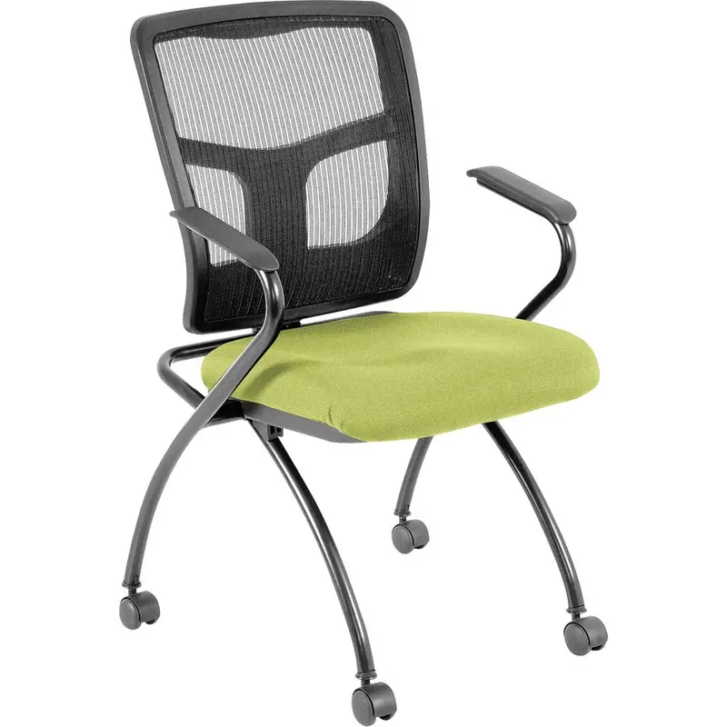 Lorell Ergomesh Nesting Chairs with Arms [SKU - LLR84374009]CT
