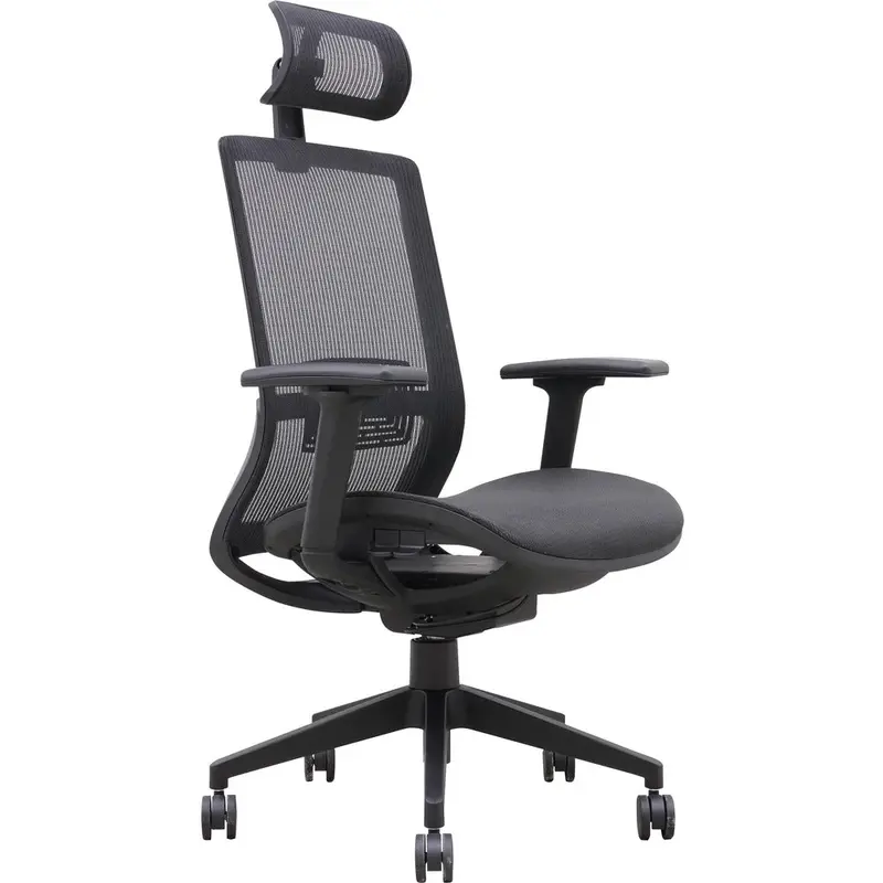 Lorell Mesh Task Chair With Headrest [SKU - LLR03208]EA