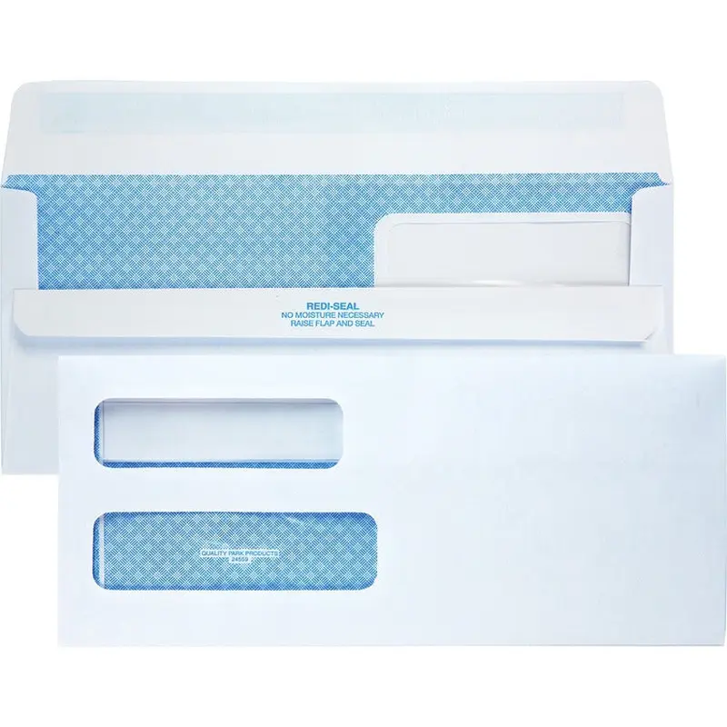 Quality Park Double Window Redi-Seal Envelopes [SKU - QUA24559]BX