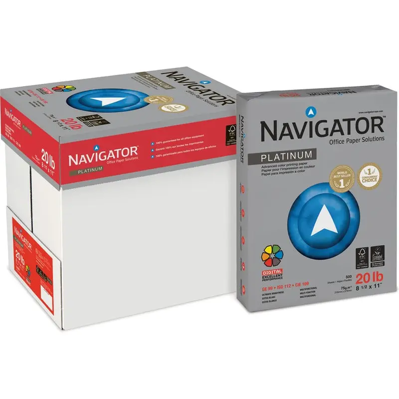 Navigator Platinum Superior Productivity Multipurpose Paper - Silky Touch [SKU - SNANPL11205R]CT