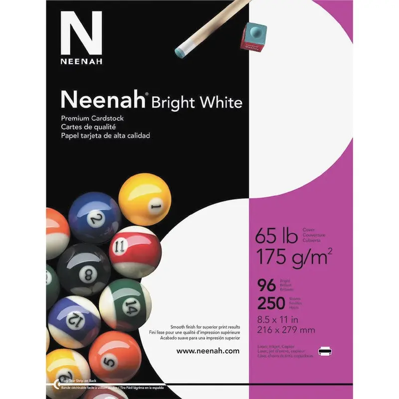 Neenah Bright White Cardstock [SKU - WAU91904]PK