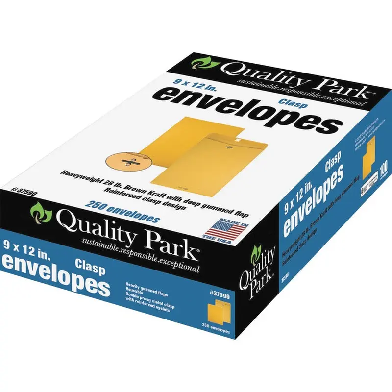 Quality Park Clasp Envelopes with Dispenser [SKU - QUA37590]BX