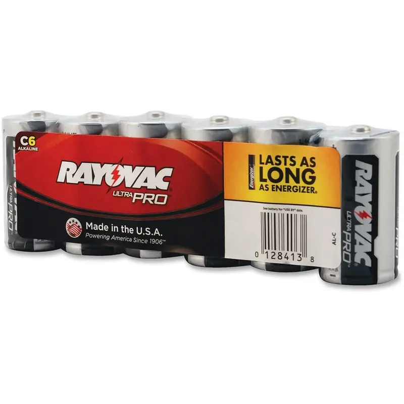 Rayovac Ultra Pro Alkaline C Batteries [SKU - RAYALC6J]PK