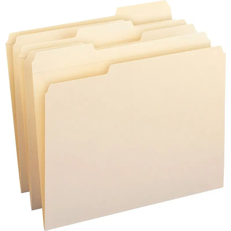 Smead 1/3 Tab Cut Letter Recycled Top Tab File Folder [SKU - SMD10347]BX