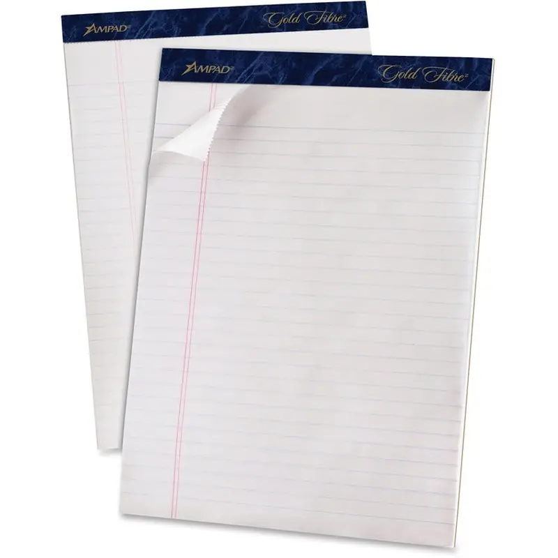 TOPS Gold Fibre Ruled Perforated Writing Pads - Letter [SKU - TOP20031R]PK