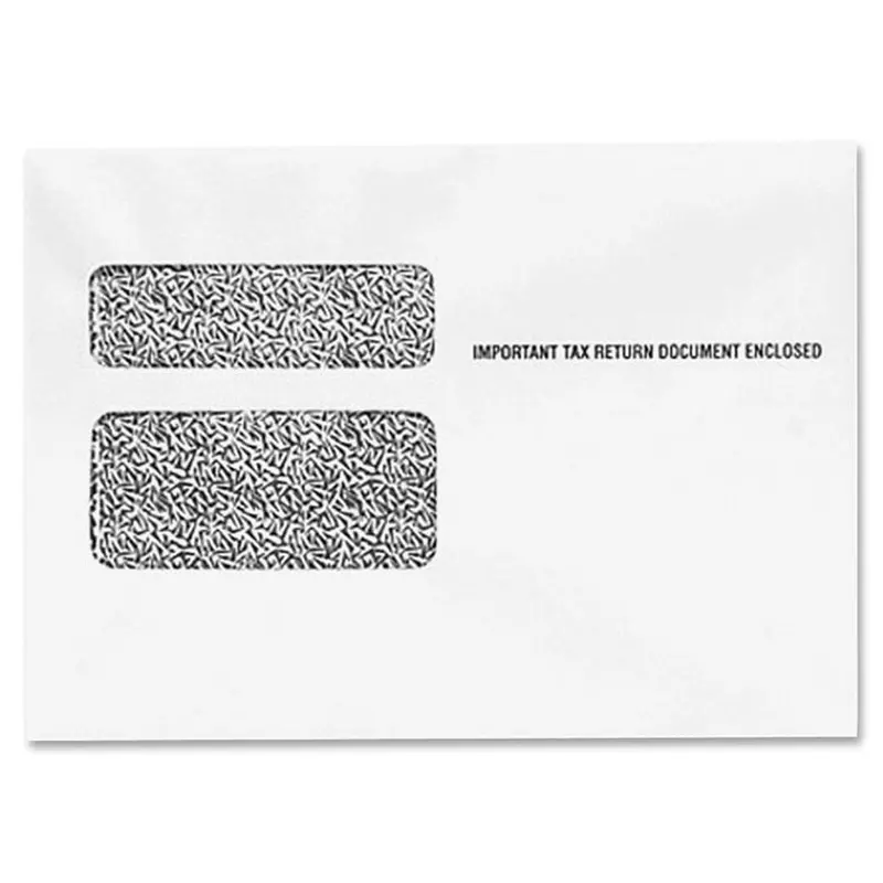 TOPS W-2 Form Double Window Envelopes [SKU - TOP2219R]PK