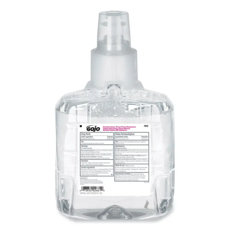 Antibacterial Foam Hand Wash Refill, For LTX-12 Dispenser, Plum Scent, 1,200 mL Refill