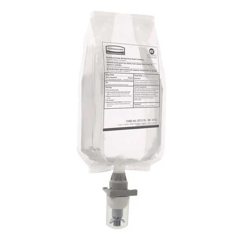 Auto Foam Refill Antibacterial Hand Soap, Fragrance Free, 1,100 mL, 4/Carton