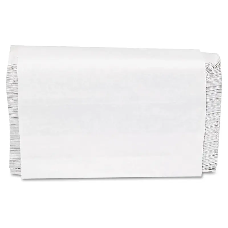 Folded Paper Towels, Multifold, 9 x 9.45, White, 250 Towels/Pack, 16 Packs/Carton