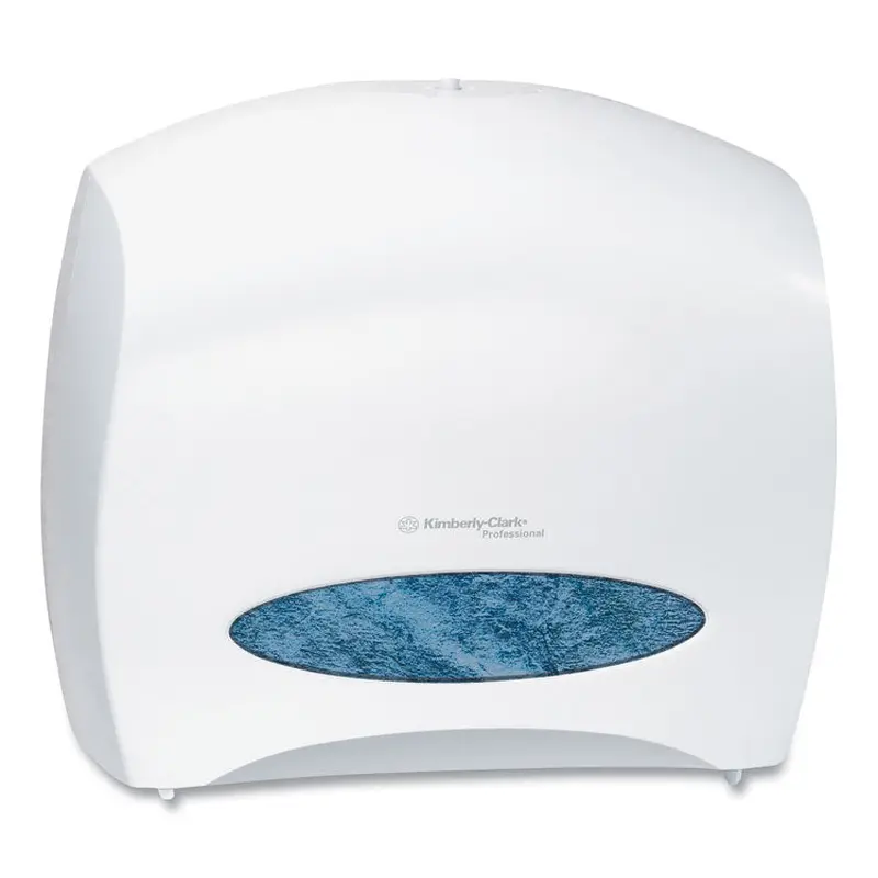 JRT Jr. Escort Jumbo Roll Bath Tissue Dispenser, 16 x 5.75 x 13.88, Pearl White