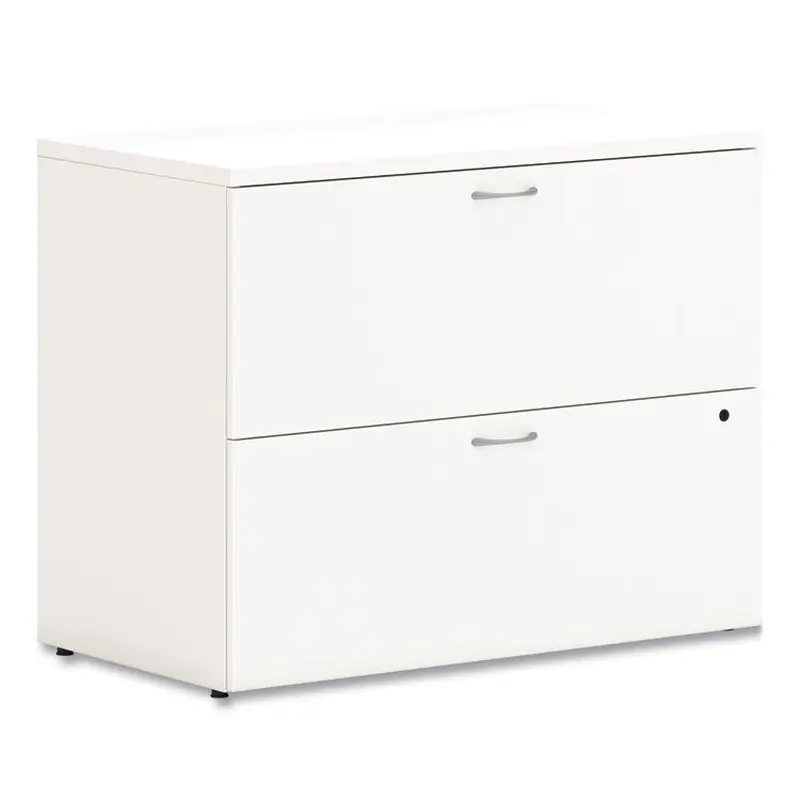 Mod Lateral File, 2 Legal/Letter-Size File Drawers, Simply White, 36  x 20  x 29