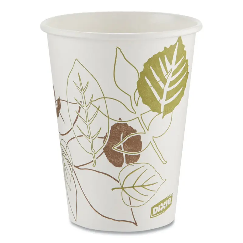 Pathways Paper Hot Cups, 12 oz, 50 Sleeve, 20 Sleeves/Carton