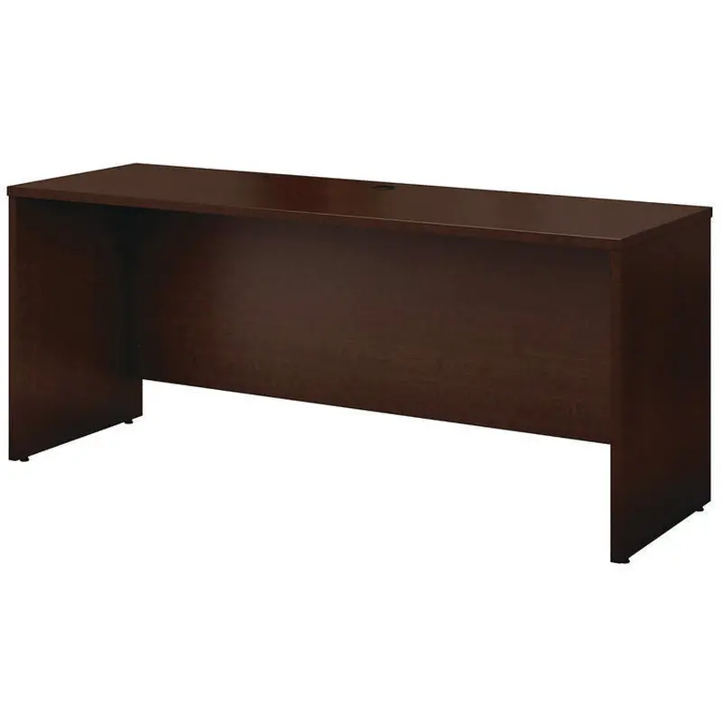 Series C Collection 72W Credenza Shell, 71.13w x 23.38d x 29.88h, Mocha Cherry/Graphite Gray