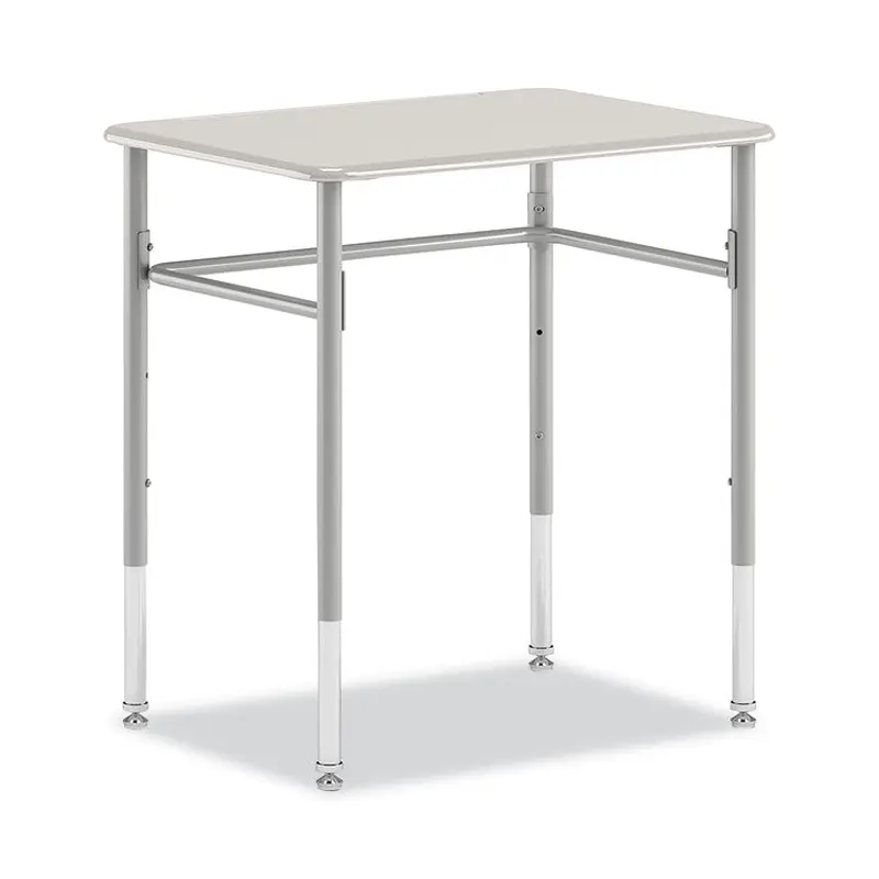 SmartLink Student Desk, Rectangle, 20  x 26  x 23  to 33 , White, 2/Carton