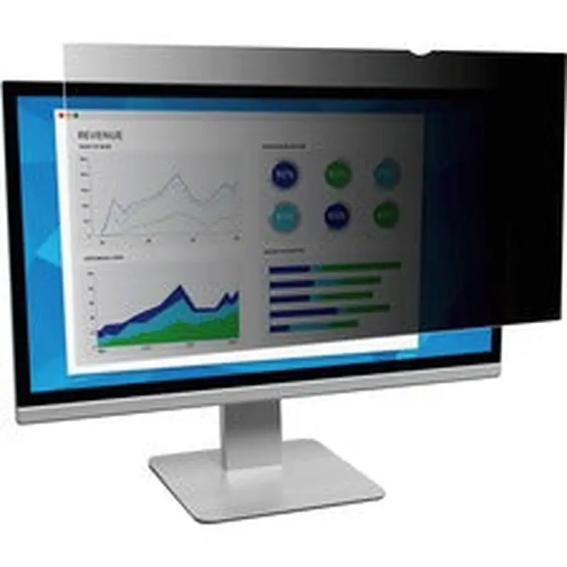3M Privacy Filter for 27" Widescreen Monitor (PF270W9B) Black, Matte, Glossy
