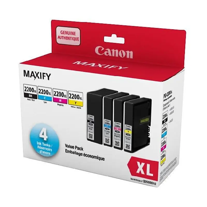 9255B010 Canon PGI-2200XL BK CMY