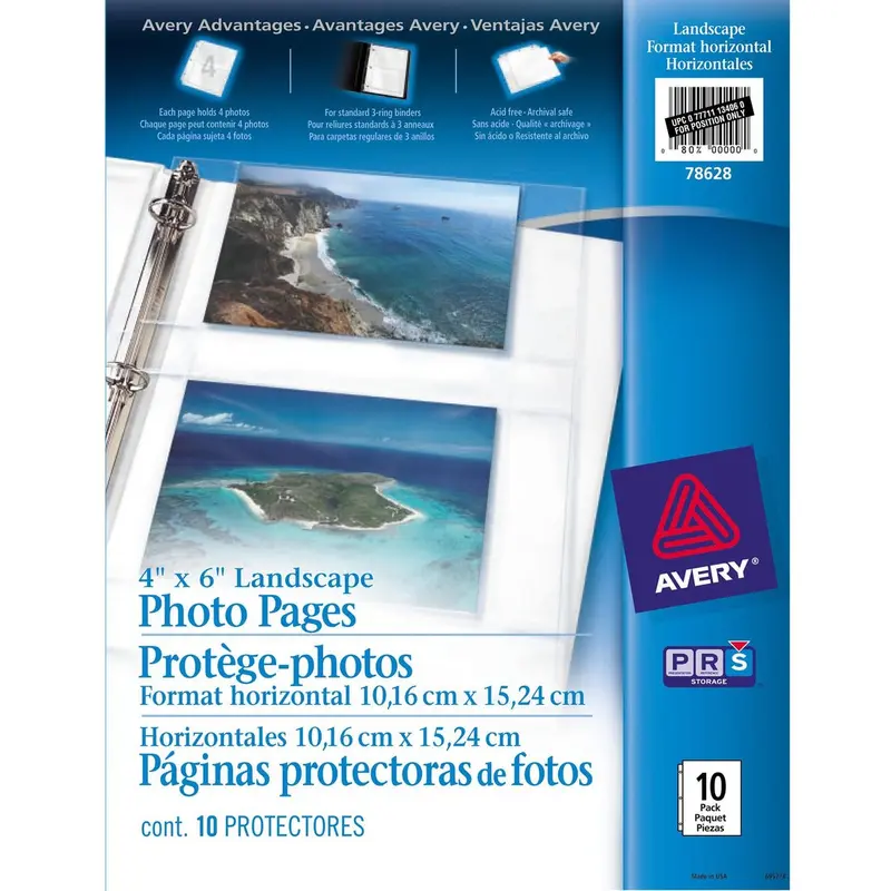 Avery® Horizontal Photo Page